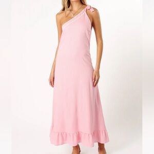 Petal & Pup Fleaur One Shoulder Maxi Dress
